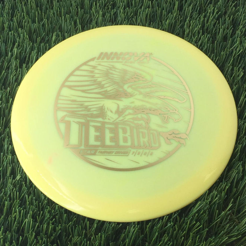 Innova Star Teebird with Burst Logo Stock Stamp - 171g Pale Yellow