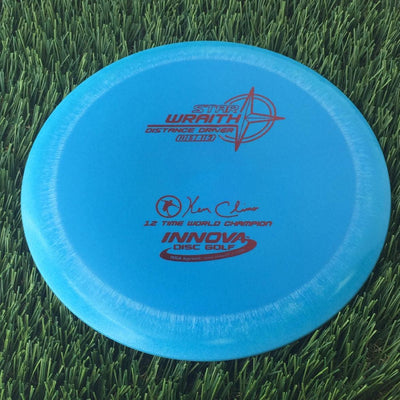 Innova Star Wraith with Ken Climo 12 Time World Champion Signature Stamp - 133g Blue