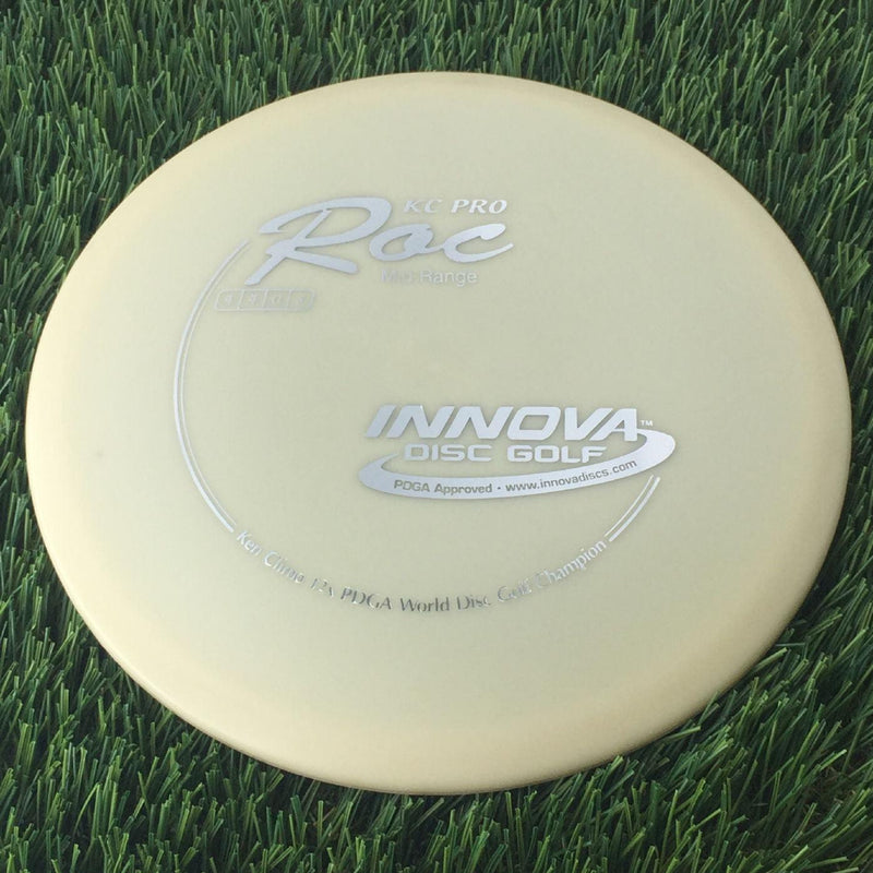 Innova Pro KC Roc with Ken Climo 12x PDGA World Disc Golf Champion Stamp - 150g Cream