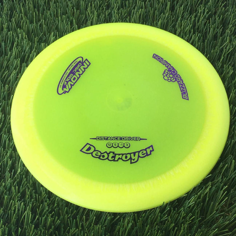 Innova Champion Blizzard Destroyer - 148g - Translucent Yellow