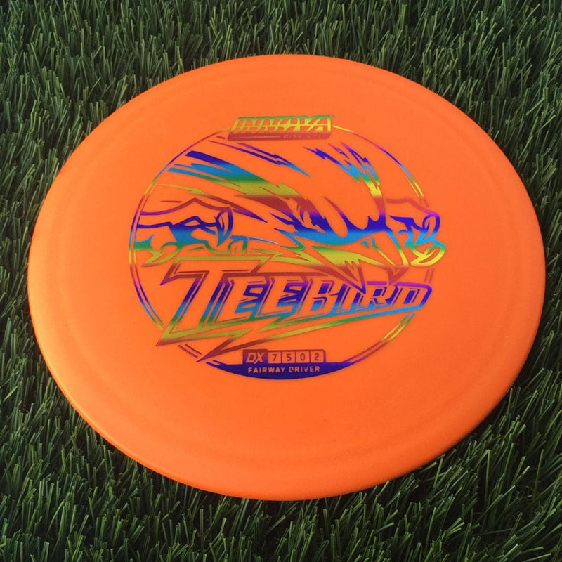 Innova DX Teebird with Burst Logo Stock Character Stamp - 171g Orange