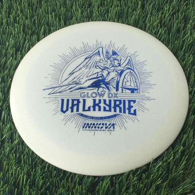 Innova DX Glow Valkyrie with Burst Logo Stock Character Stamp - 161g Glow