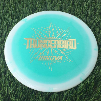 Innova Halo Star Thunderbird with Burst Logo Stock Stamp - 159g Turquoise Green