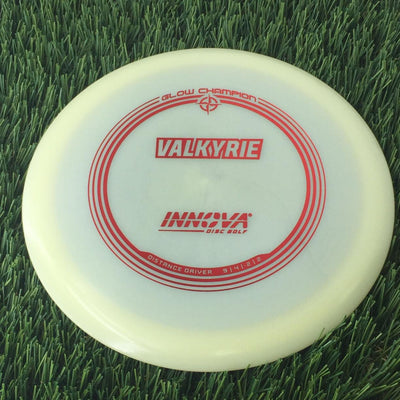 Innova Champion Glow Valkyrie with Burst Logo Stock Stamp - 159g - Translucent Glow