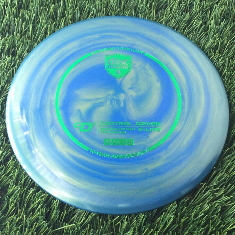 Discmania Swirly S-Line CD1 with 10 Year Anniversary Heirloom Design Stamp - 171g Blue