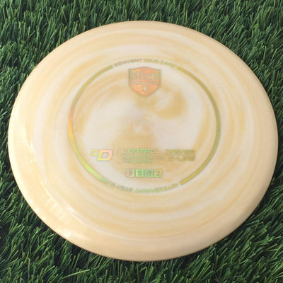 Discmania Swirly S-Line CD1 with 10 Year Anniversary Heirloom Design Stamp - 167g Orangish Cream