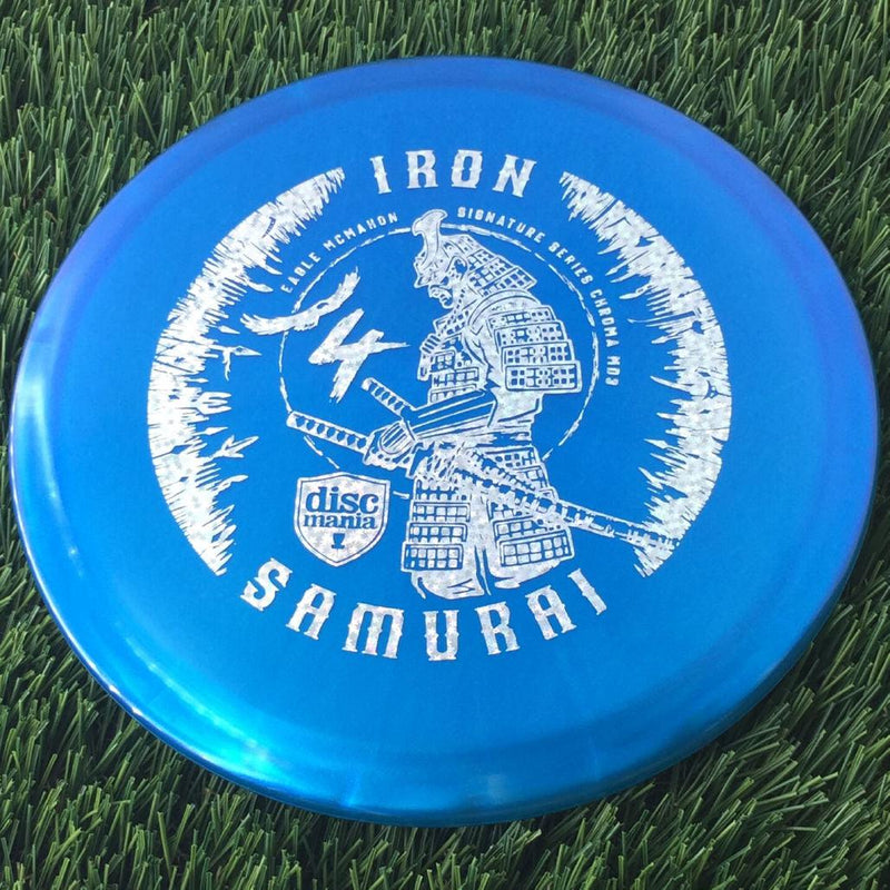 Discmania Chroma C-Line MD3 with Eagle McMahon Signature Series Iron Samurai 4 Stamp - 174g - Translucent Blue