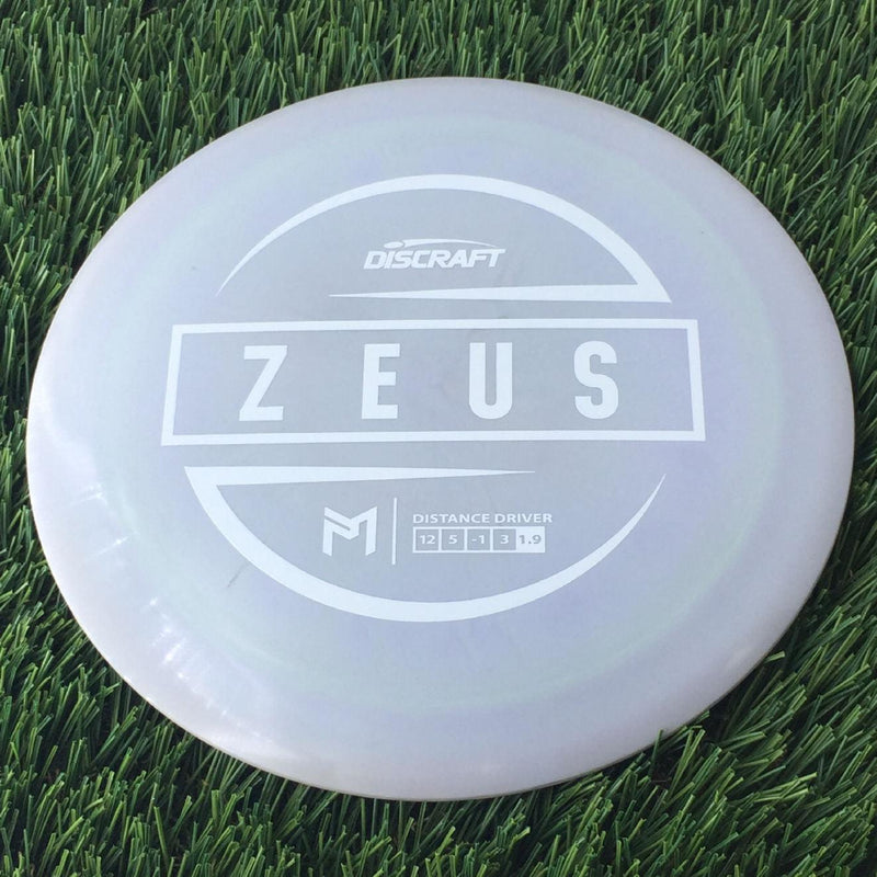 Discraft ESP Zeus with PM Logo Stock Stamp Stamp - 172g Grey