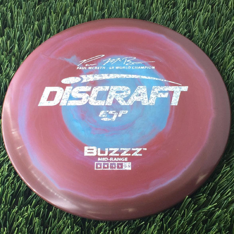 Discraft ESP Buzzz with Paul McBeth - 6x World Champion Signature Stamp - 177g Brown