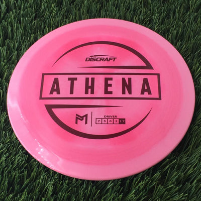 Discraft ESP Athena with PM Logo Stock Stamp Stamp - 172g Pink