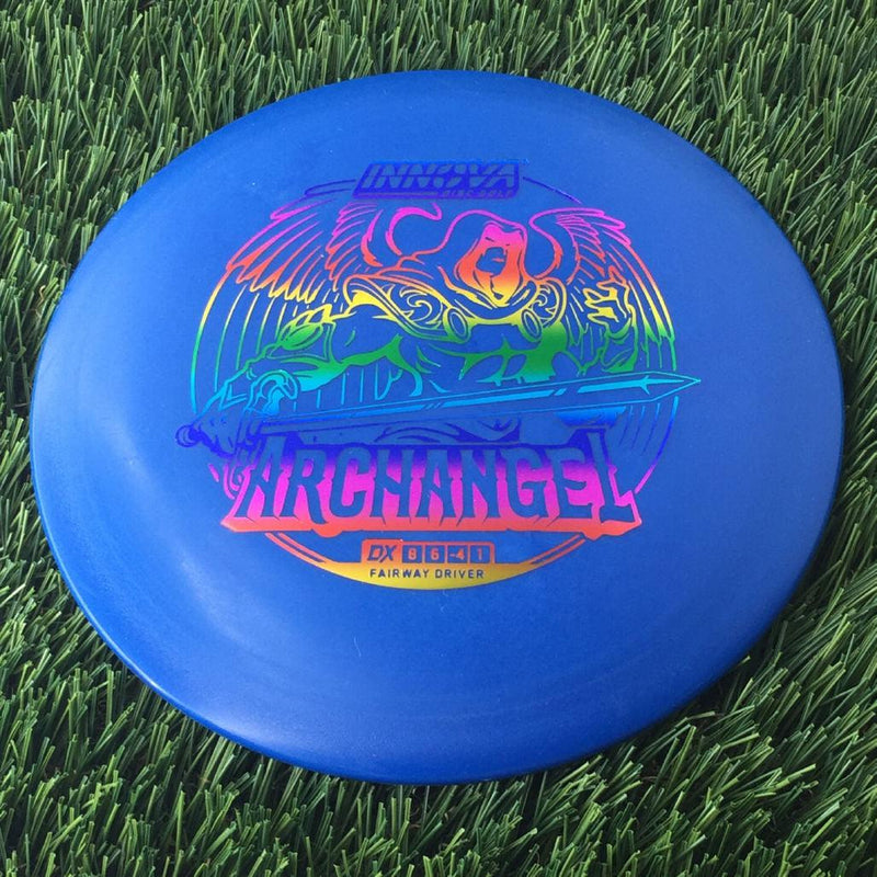 Innova DX Archangel with Burst Logo Stock Stamp - 156g Blue