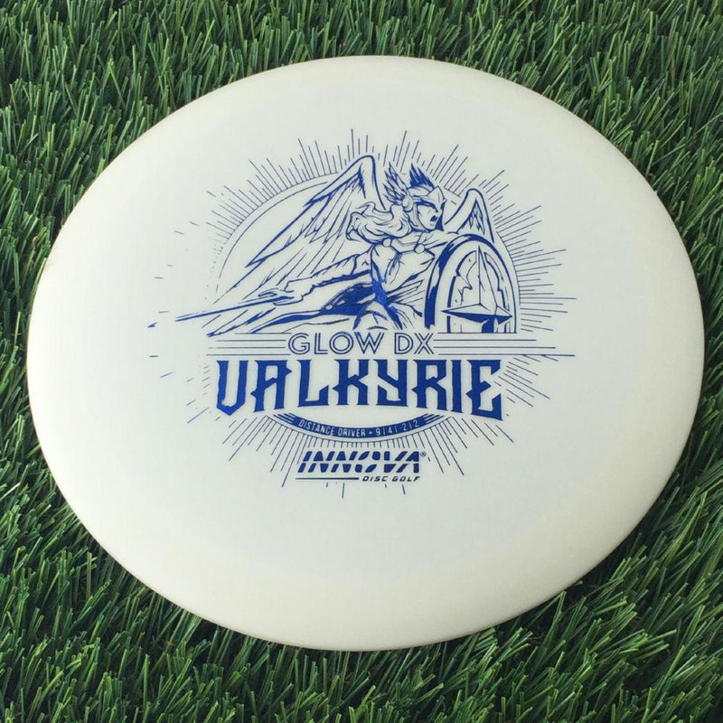 Innova DX Glow Valkyrie with Burst Logo Stock Character Stamp - 171g Glow