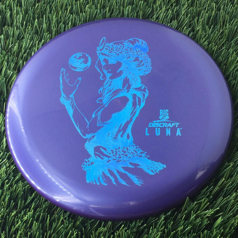 Discraft Big Z Collection Luna with Big Z Stock Stamp with Inside Rim Embossed PM Paul McBeth Stamp - 174g Purple