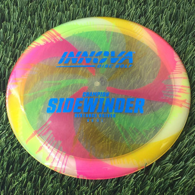 Innova Champion I-Dye Sidewinder with Burst Logo Stock Stamp - 169g - Translucent Dyed