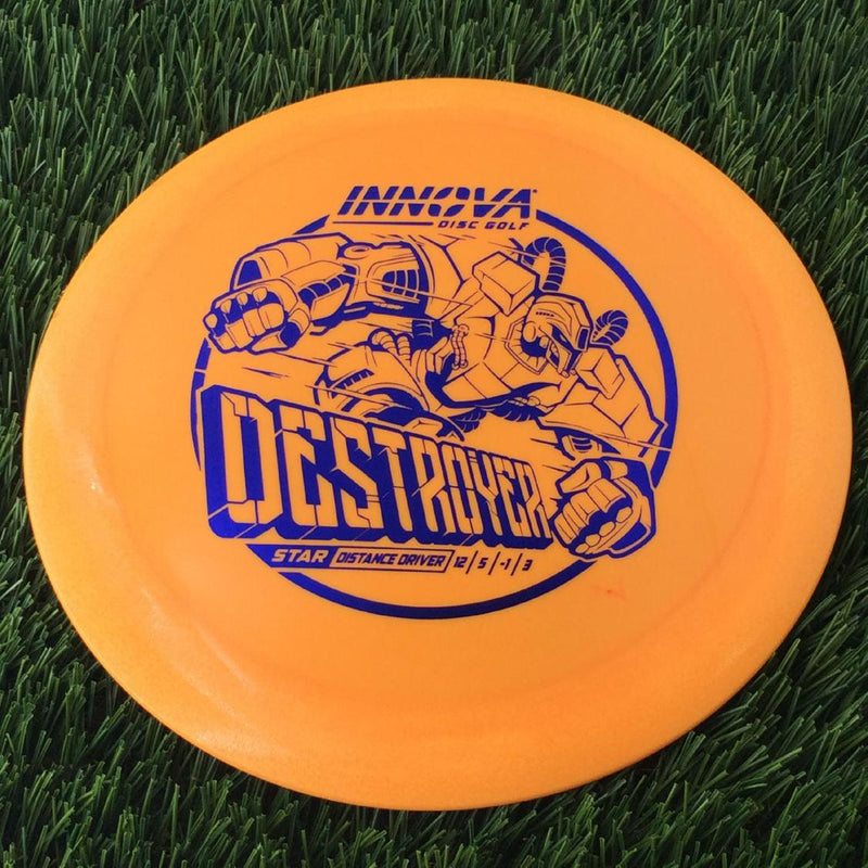 Innova Star Destroyer with Burst Logo Stock Stamp - 139g Orange