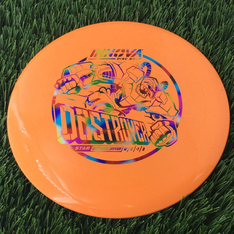 Innova Star Destroyer with Burst Logo Stock Stamp - 175g Orange