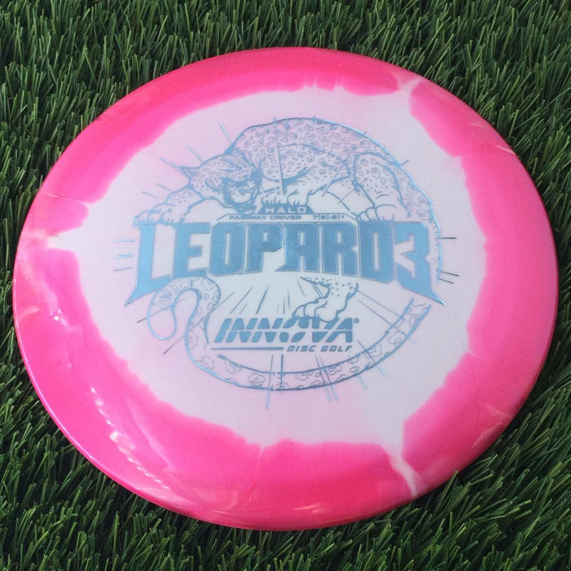 Innova Halo Star Leopard3 with Burst Logo Stock Stamp - 172g Pink