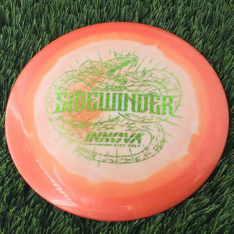 Innova Halo Star Sidewinder with Burst Logo Stock Stamp - 175g Orange