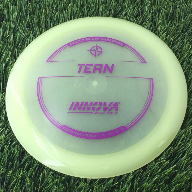 Innova Proto Glow Champion Tern with Burst Logo Stock Stamp - 168g - Translucent Glow