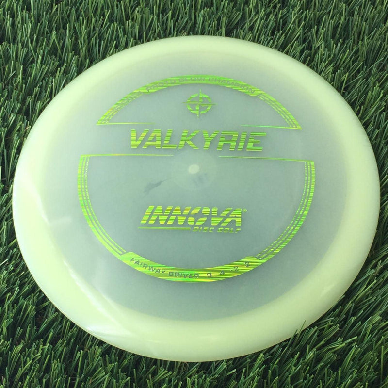 Innova Proto Glow Champion Valkyrie with Burst Logo Stock Stamp - 171g - Translucent Glow