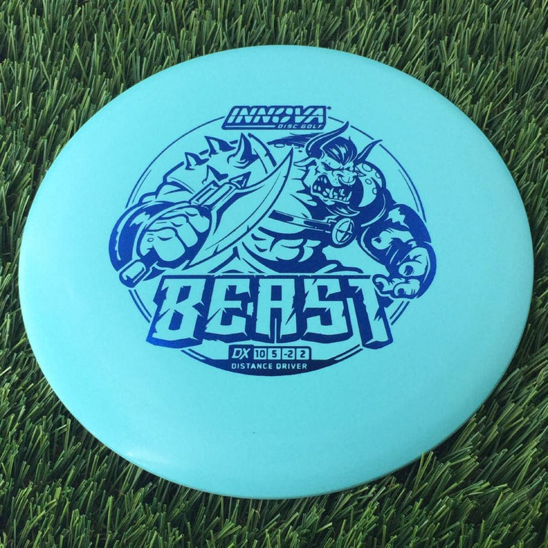 Innova DX Beast with Burst Logo Stock Stamp - 175g Turquoise Blue