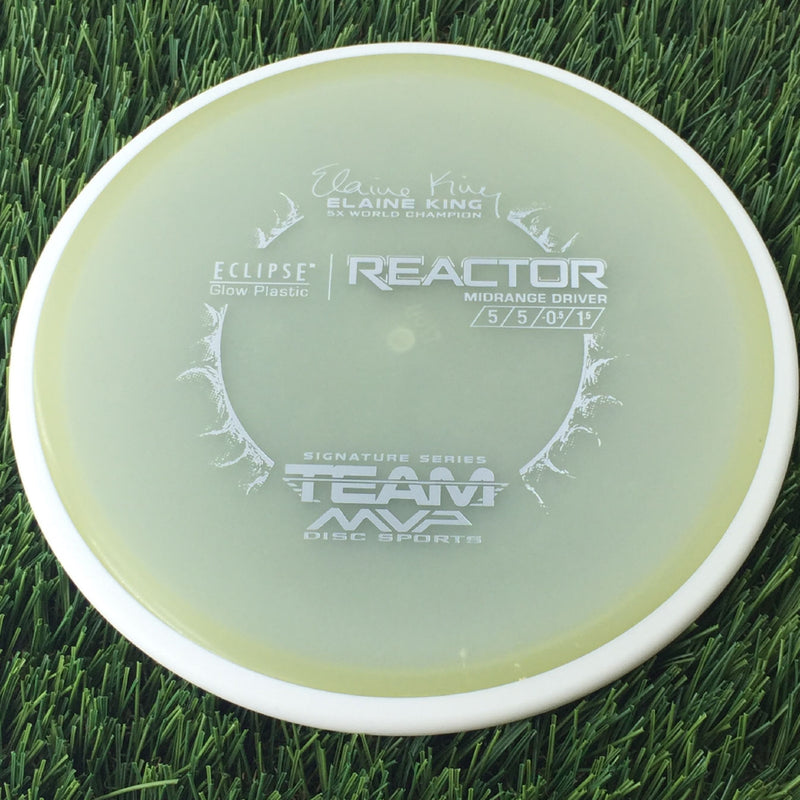 MVP Eclipse Glow 2.0 Reactor with Elaine King 5x World Champion Stamp - 176g - Translucent Glow