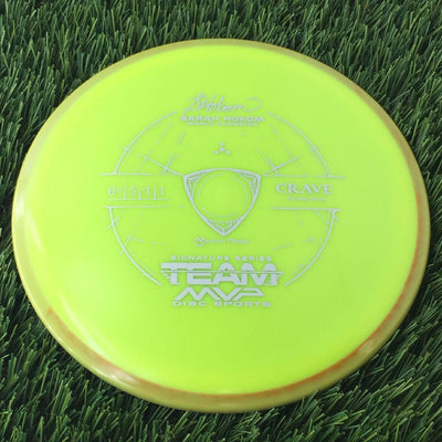 Axiom Neutron Crave with Sarah Hokom World Champion Signature Series Team MVP Stamp - 168g Yellow