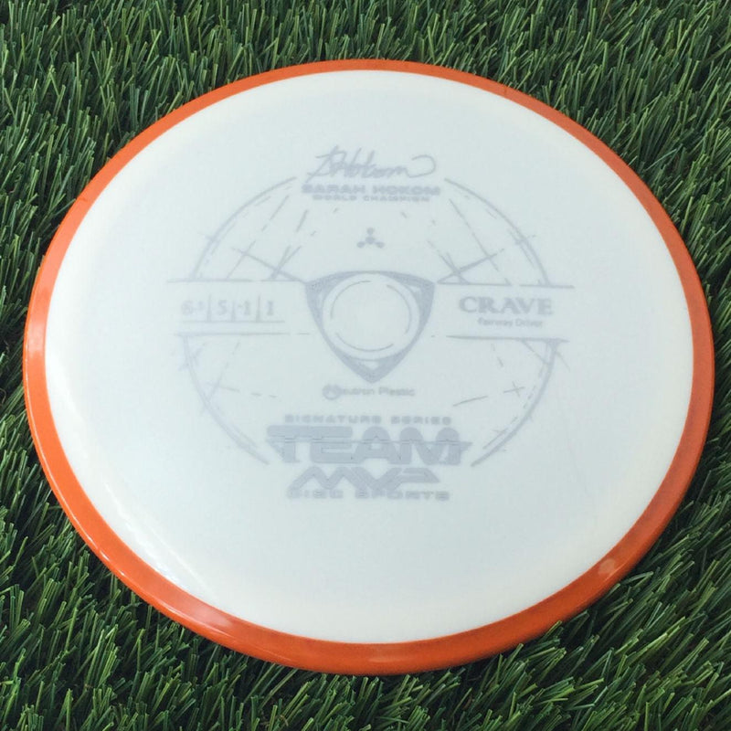 Axiom Neutron Crave with Sarah Hokom World Champion Signature Series Team MVP Stamp - 169g White