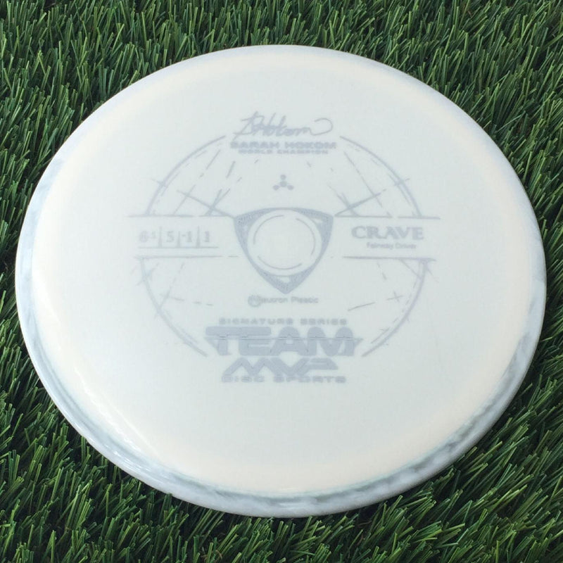 Axiom Neutron Crave with Sarah Hokom World Champion Signature Series Team MVP Stamp - 160g White