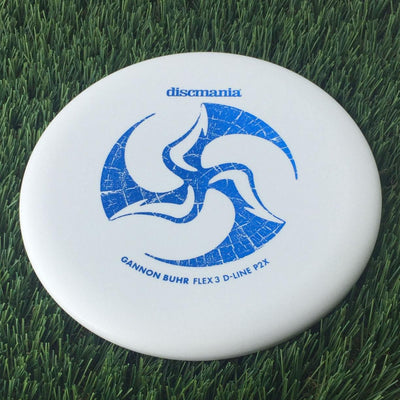 Discmania D-Line Flex 3 P2x with Gannon Buhr Signature Series x Huk Lab Collaboration Stamp - 175g White