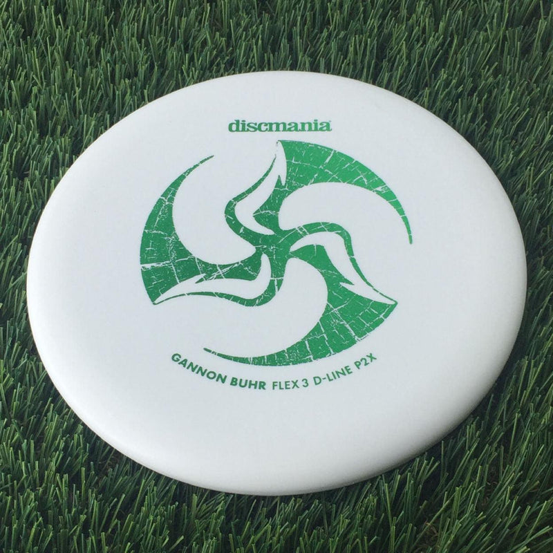 Discmania D-Line Flex 3 P2x with Gannon Buhr Signature Series x Huk Lab Collaboration Stamp - 175g White