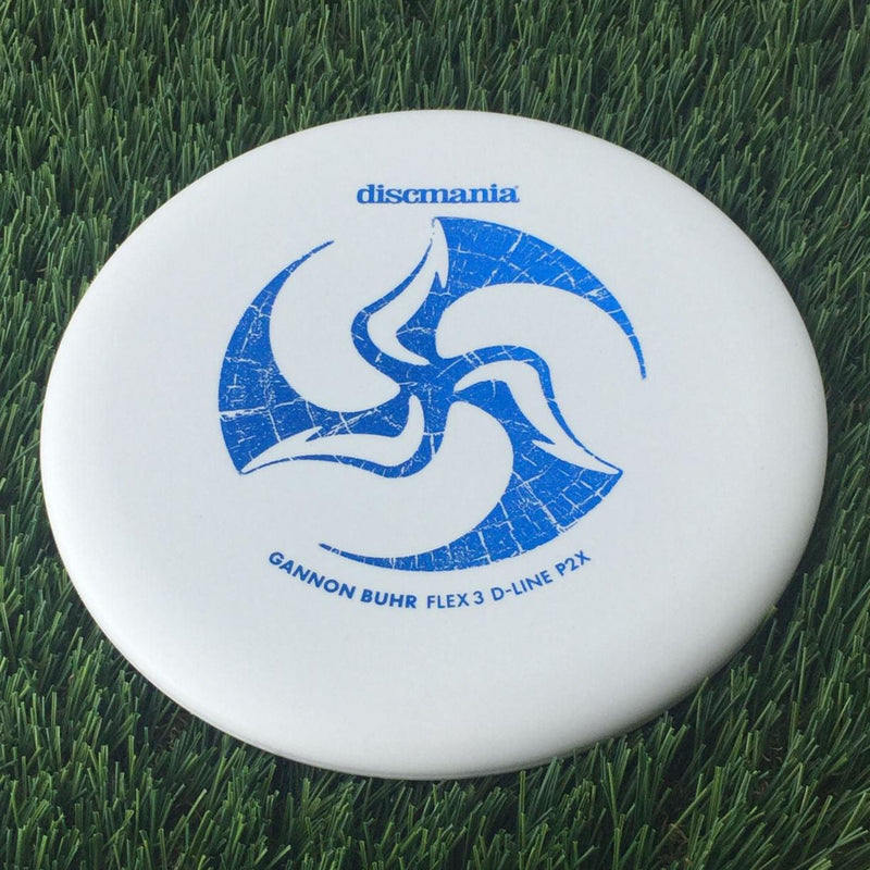 Discmania D-Line Flex 3 P2x with Gannon Buhr Signature Series x Huk Lab Collaboration Stamp - 175g White