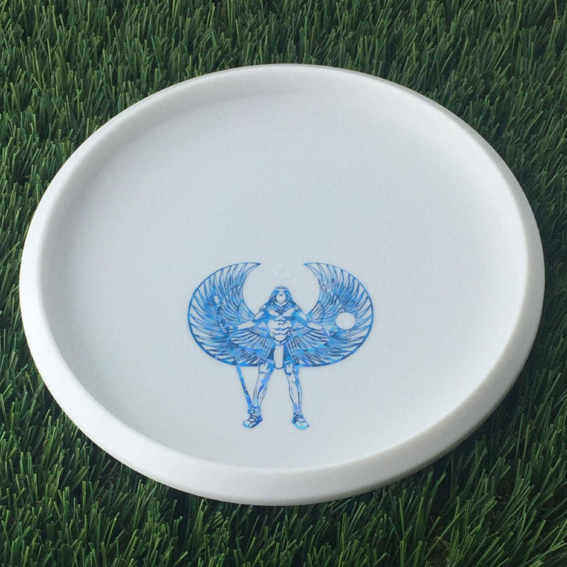 Discmania Italian D-Line Flex 2 P2 with Stock Top with Sky God Mini Bottom Stamp - 174g White