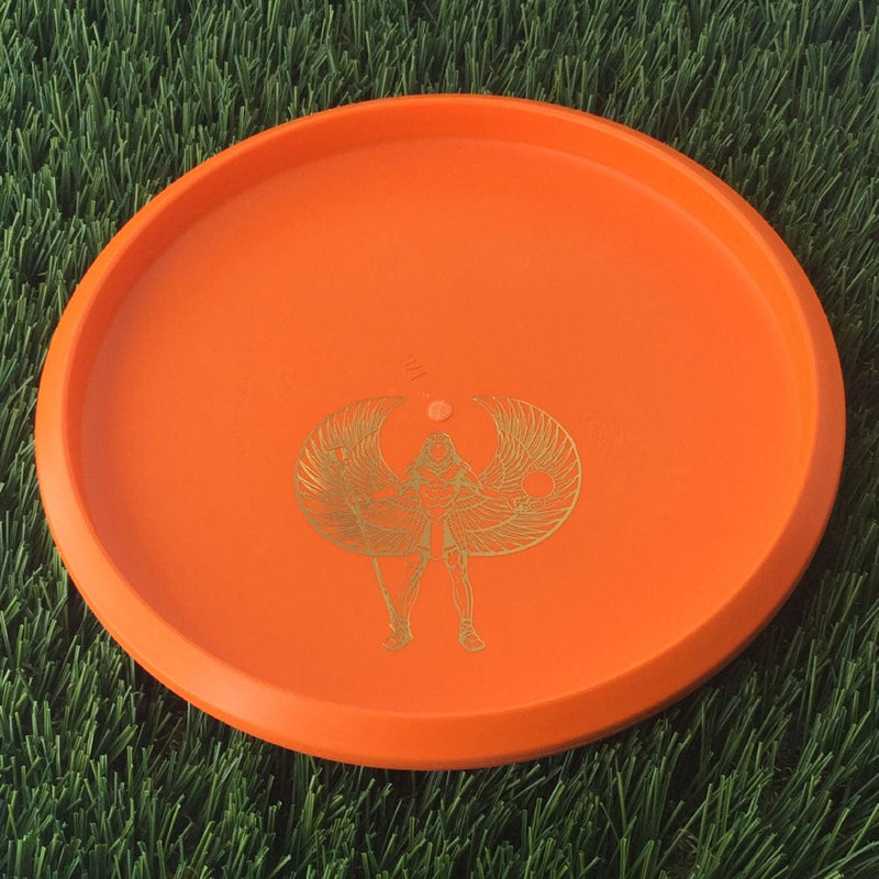 Discmania Italian D-Line Flex 2 P2 with Stock Top with Sky God Mini Bottom Stamp - 176g Orange