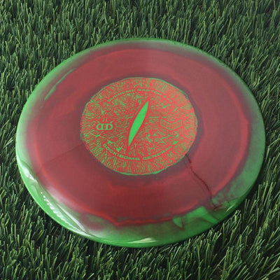 Dynamic Discs Supreme Sockibomb General with Raptor Eye Sockibomb Stamp - 175g Red