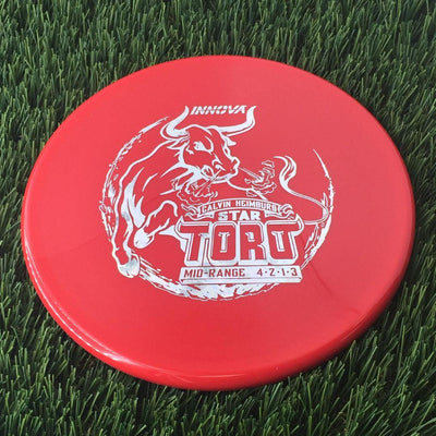 Innova Star Toro with Calvin Heimburg Signature Series Stamp - 175g Red