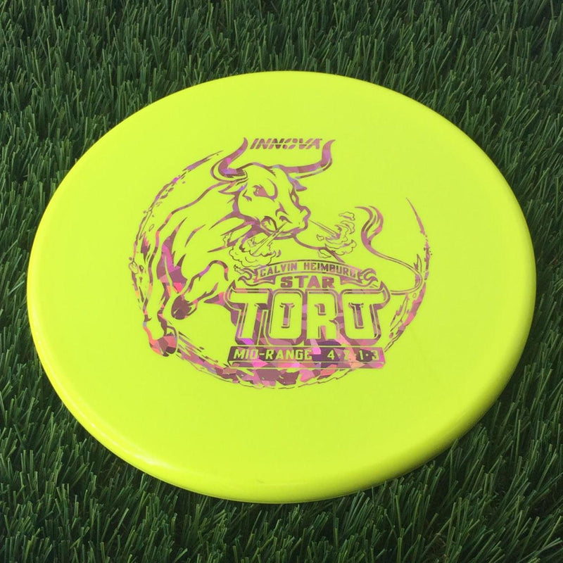 Innova Star Toro with Calvin Heimburg Signature Series Stamp - 175g Yellow