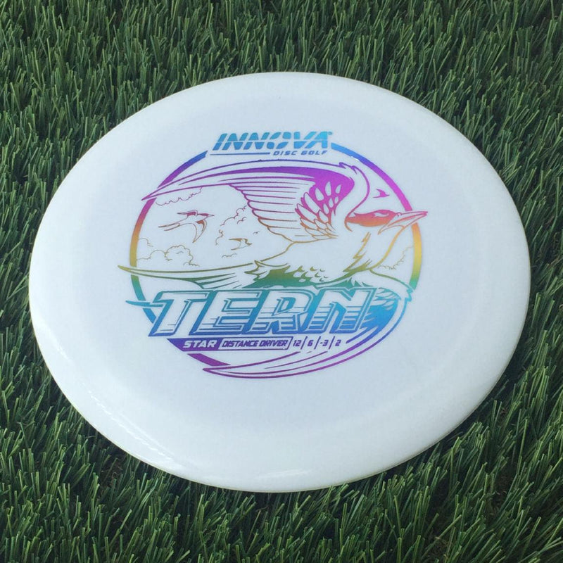 Innova Star Tern with Burst Logo Stock Stamp - 170g White