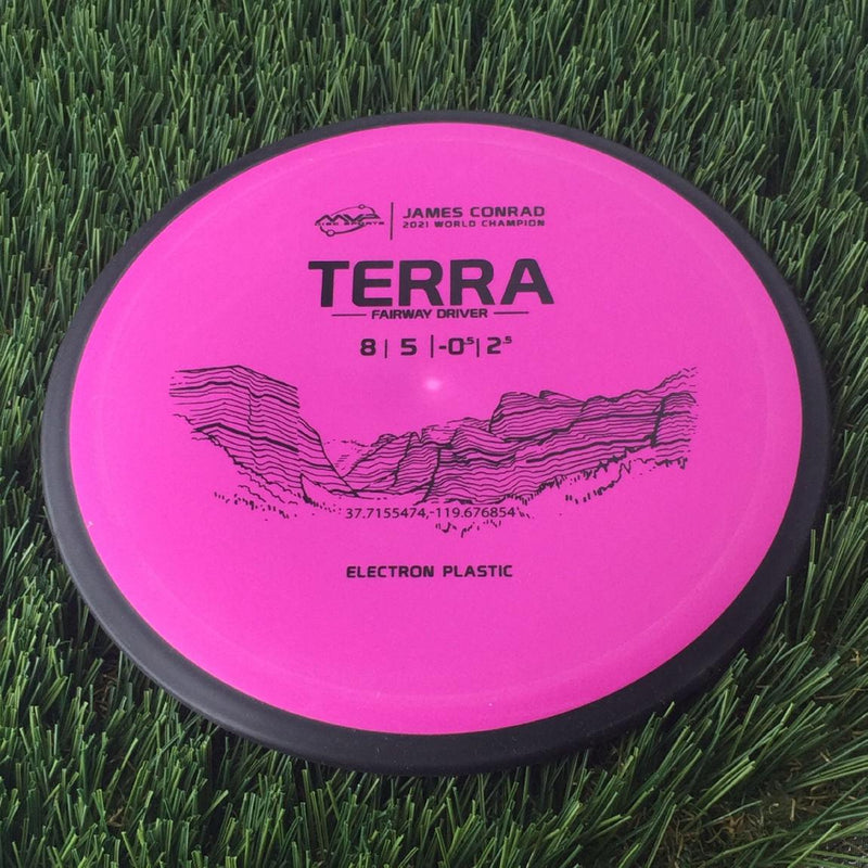 MVP Electron Medium Terra with James Conrad | 2021 World Champion | 37.7155474,-119.676854 Stamp - 175g Pink