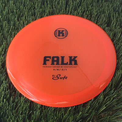 Kastaplast K1 Soft Falk - 171g - Translucent Orange