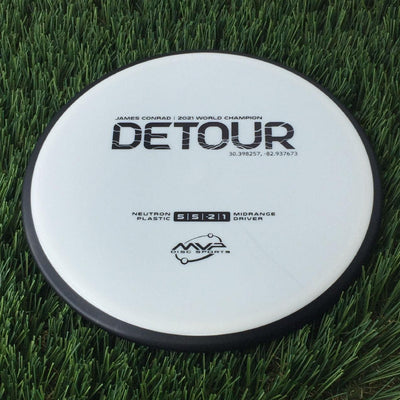 MVP Neutron Detour with James Conrad | 2021 World Champion | 37.7155474,-119.676854 Stamp - 168g White