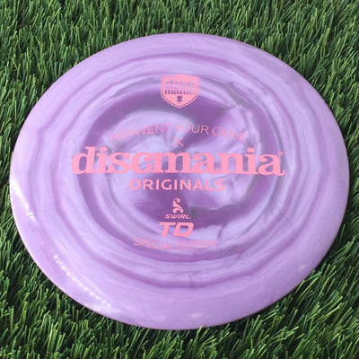 Discmania Swirly S-Line TD with Reinvent Your Game x Discmania Originals Special Edition Stamp - 172g Purple