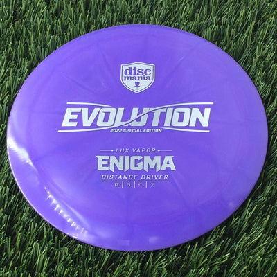 Discmania Evolution Vapor Enigma with Special Edition Stamp - 174g Purple