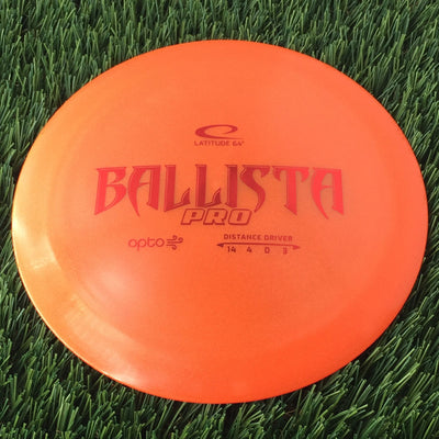 Latitude 64 Opto Air Ballista Pro - 158g - Translucent Orange