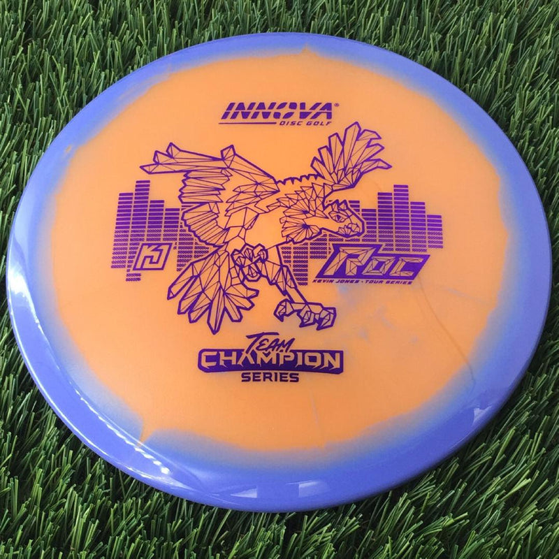 Innova Halo Champion Roc Rancho with Kevin "KJUSA" Jones Tour Series - Team Champion Series 2024 Stamp - 176g - Translucent Orangish Purple