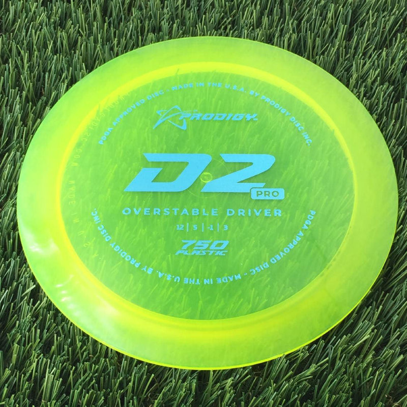 Prodigy 750 D2 Pro - 170g - Translucent Yellow