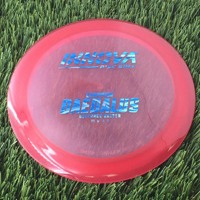 Innova Champion Daedalus with Burst Logo Stock Stamp - 175g - Translucent Red