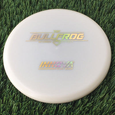 Innova XT Bullfrog with Burst Logo Stock Stamp - 175g Off White