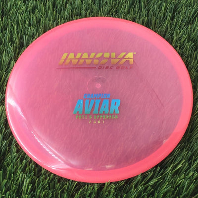 Innova Champion Aviar Putter with Burst Logo Stock Stamp - 175g - Translucent Pink