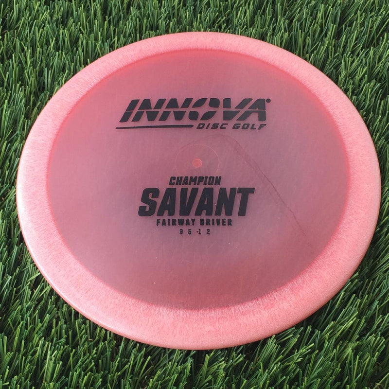 Innova Champion Savant with Burst Logo Stock Stamp - 149g - Translucent Pink